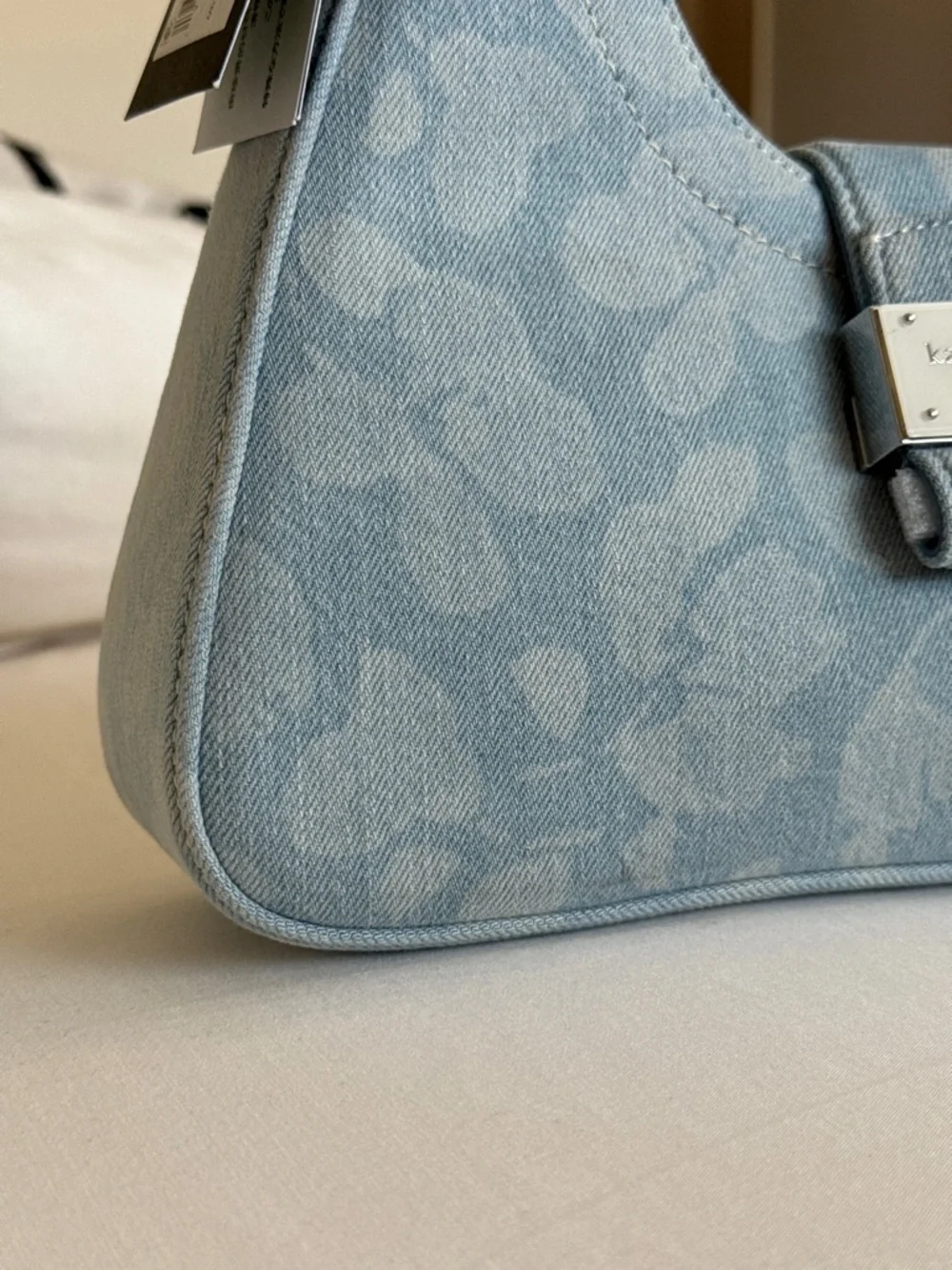 Kate Spade Nouveau Floral Denim Small Shoulder Bag NWT Retail $348 - Picture 15 of 17